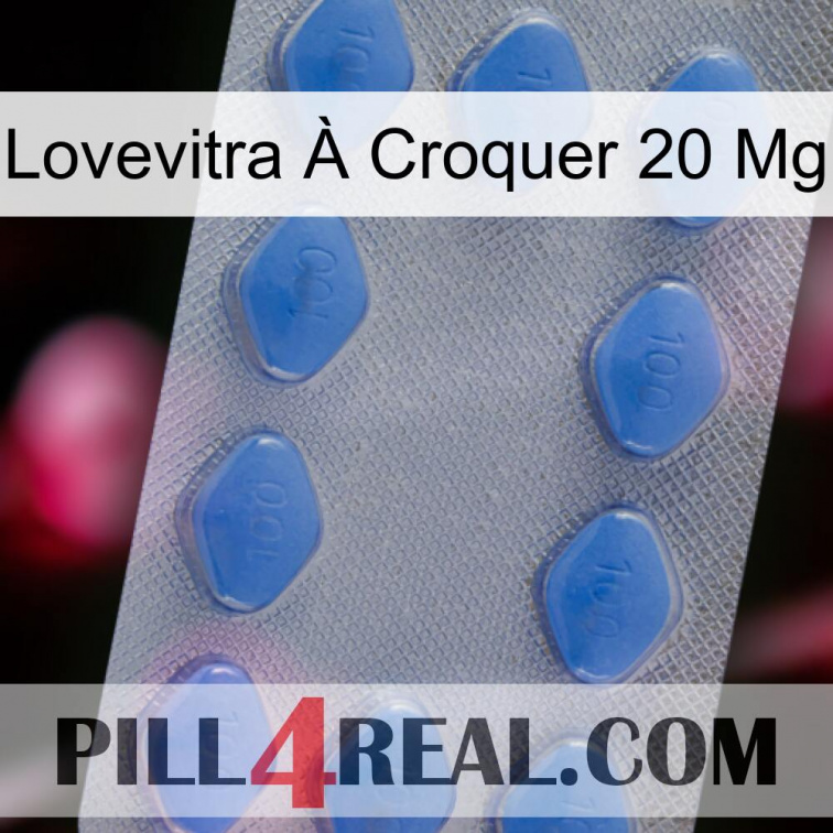 Lovevitra À Croquer 20 Mg 21